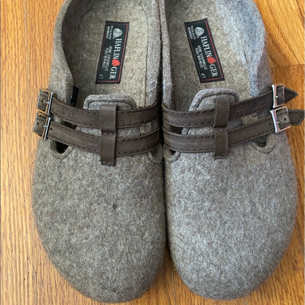 Haflinger buckled clogs - Picture 1 of 6